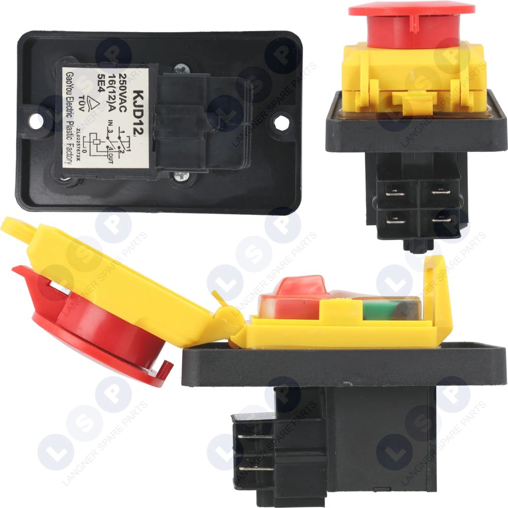 1-fázový elektromagnetický spínač 250V 16A univerzálny